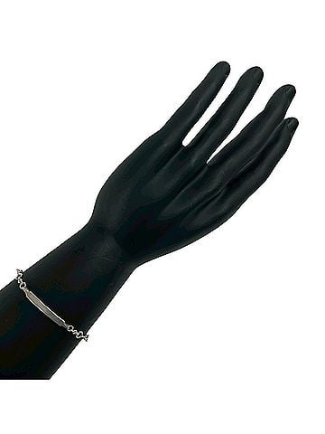 Tiffany & Co. TIFFANY&Co. Tiffany Vintage ID Heart Bracelet, Sterling Silver 925, Accessory, Item Number 06491 (view 2)