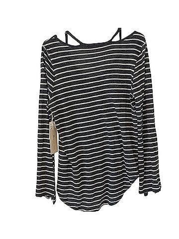 TWO by Vince Camuto Indigo Night Top Long Sleeve T-Shirt (view 2)
