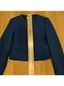 HUGO BOSS Blue Black Jacket Size 4 - photo 6