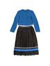 HUGO BOSS Blue Black Jacket Size 4 - photo 1