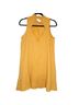 ASOS 100% Polyester 100% Nylon 100% Cotton Solid Yellow Casual Dress Size 6 - photo 4