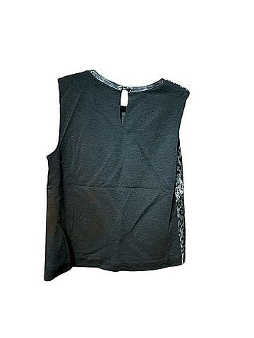 Milly faux fur tank top Tank Top (view 2)