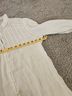 Faherty 100% Cotton White Button-Down Shirt Size S - photo 5