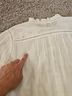 Faherty 100% Cotton White Button-Down Shirt Size S - photo 7