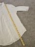 Faherty 100% Cotton White Button-Down Shirt Size S - photo 8