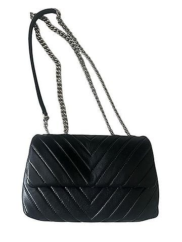Quince Italian Leather Quilted Convertible Crossbody Bag Leather Belt (view 1)