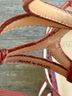 Alexandre Birman Animal Print Red Wedges Size EU 39 - photo 8