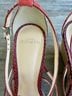 Alexandre Birman Animal Print Red Wedges Size EU 39 - photo 3