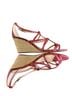 Alexandre Birman Animal Print Red Wedges Size EU 39 - photo 7