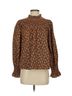 DÔEN 100% Cotton Floral Multi Color Long Sleeve Blouse Size S - photo 1