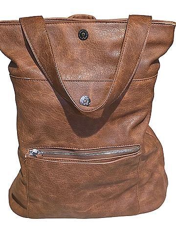 Urban Expressions Back pack/bag combination Leather Backpack (view 1)