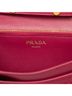 Prada 100% Nylon Pink Tessuto Impuntu Wallet on Strap One size - photo 6