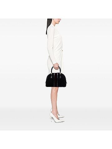 Gucci GG Suede Web Dome Handbag (view 2)