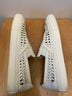 Tory Burch 100% Leather White Sneakers Size 7 1/2 - photo 5