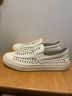 Tory Burch 100% Leather White Sneakers Size 7 1/2 - photo 3