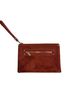 Express Red Brown Leather Clutch One size - photo 2