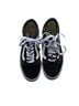 Vans 100% Canvas Color Block Black White Sneakers Size 6 1/2 - photo 2