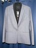 Theory Gray Black Blazer Size 12 - photo 3