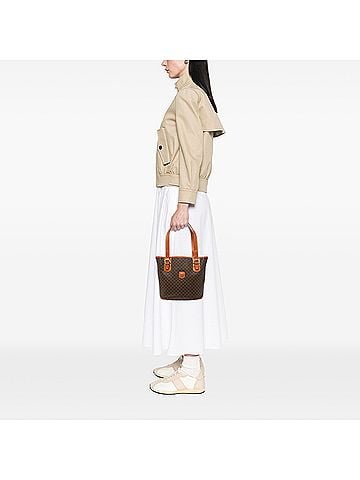 Céline Macadam Coated Canvas Tote (view 2)