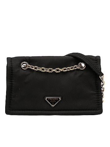 Prada Tessuto Chain Flap Crossbody (view 1)