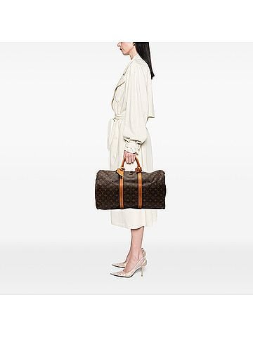 Louis Vuitton Monogram Keepall Bandouliere 50 (view 2)