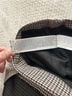 Mango Checkered-gingham Brown Black Formal Skirt Size S - photo 5