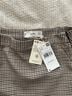 Mango Checkered-gingham Brown Black Formal Skirt Size S - photo 3