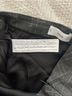 Mango Plaid Gray Formal Skirt Size S - photo 4