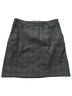 Mango Plaid Gray Formal Skirt Size S - photo 1