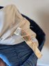 Free People Blue Gray White Cargo Shorts Size M - photo 7