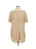 Michael Kors Tan Short Sleeve Blouse Size M - photo 1