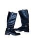 Michael Kors Black Silver Boots Size 8 1/2 - photo 1