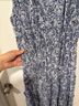 1.State 100% Polyester Floral Blue White Cocktail Dress Size M - photo 5