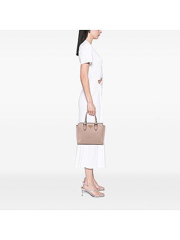 Prada Soft Calf Trimmed Saffiano Lux Open Convertible Tote (view 2)