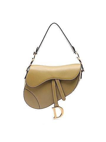 Dior Smooth Calfskin Saddle Bag (view 1)