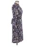Diane von Furstenberg 100% Silk Floral Multi Color Cocktail Dress Size 4 - photo 3