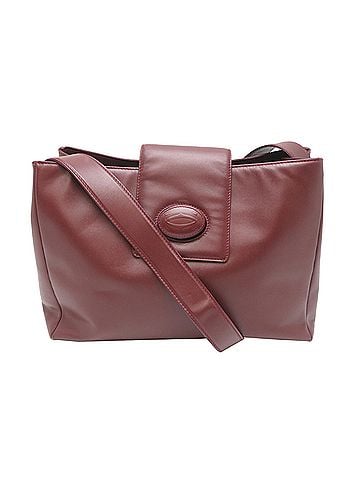 Cartier Cartier Must Line Women's Shoulder Bag, Leather, Bordeaux (Red) (view 1)