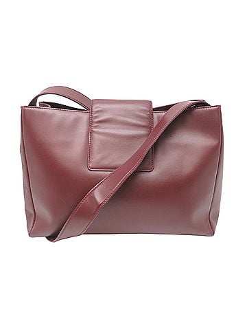 Cartier Cartier Must Line Women's Shoulder Bag, Leather, Bordeaux (Red) (view 2)