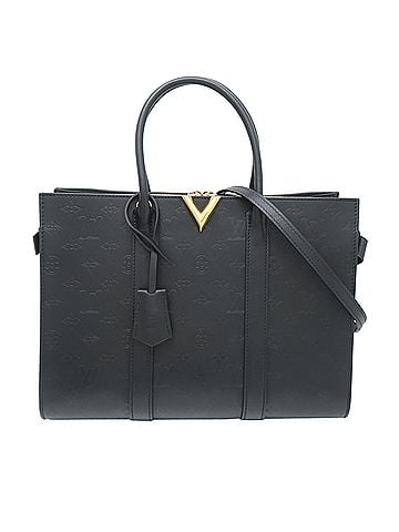 Louis Vuitton Louis Vuitton Verité Tote GM Women's Handbag M42883 (Discontinued) Monogram Shadow Leather Noir (Black) (view 1)