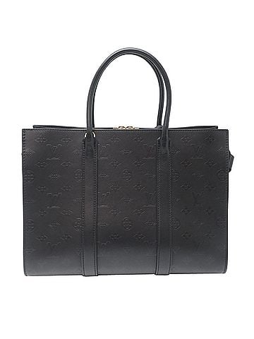 Louis Vuitton Louis Vuitton Verité Tote GM Women's Handbag M42883 (Discontinued) Monogram Shadow Leather Noir (Black) (view 2)