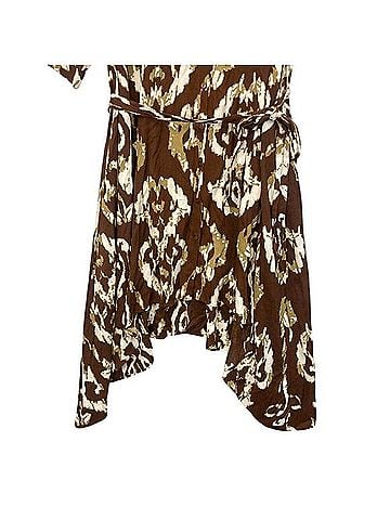 Ashley Stewart Belted Maxi Dress Casual Dress (view 2)
