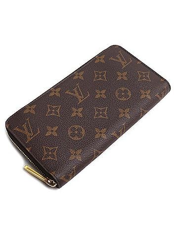 Louis Vuitton LOUIS VUITTON Louis Vuitton Zippy Wallet Long Round Zipper Monogram Brown Rose Ballerine M41894 Men's Women's (view 1)