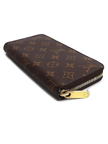 Louis Vuitton LOUIS VUITTON Louis Vuitton Zippy Wallet Long Round Zipper Monogram Brown Rose Ballerine M41894 Men's Women's (view 2)