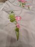Fehaute 100% Polyester Floral Pink Gray Casual Dress Size 4 - photo 4