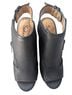 Splendid 100% Leather Black Heels Size 6 1/2 - photo 2