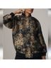 Anthropologie Floral Black Green Jacket Size XS - photo 7