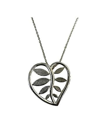 Tiffany & Co. Tiffany & Co. Leaf Necklace Villa Paloma Palm 925 Women's (view 1)