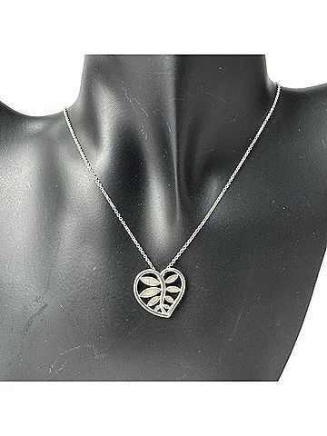 Tiffany & Co. Tiffany & Co. Leaf Necklace Villa Paloma Palm 925 Women's (view 2)