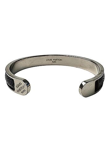 Louis Vuitton Louis Vuitton LOUIS VUITTON Bangle Damier Graphite LV Women's (view 1)