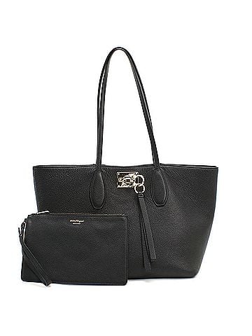 Salvatore Ferragamo Salvatore Ferragamo FERRAGAMO Ferragamo Tote Bag 21 H655 Gancini Women's Black (view 1)